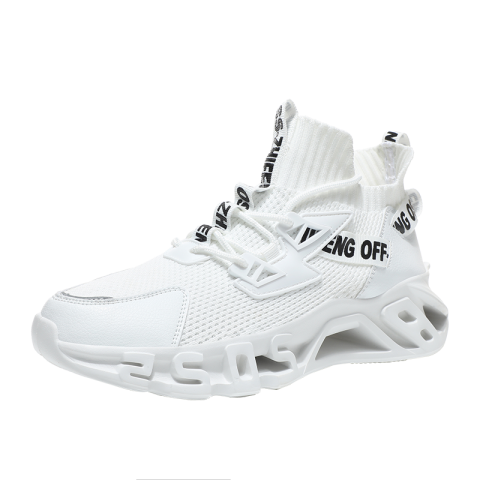 Flying woven casual blade shoes Sneakers Lightweight rubber and plastic outsole